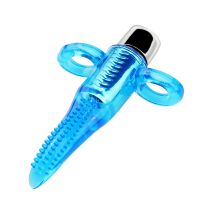 (女用器具)爱呗手指震动套(蓝色)